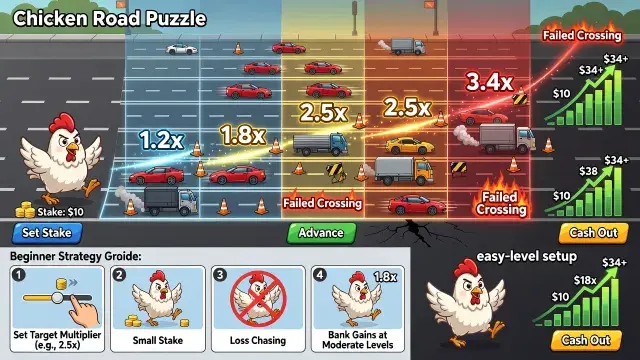 Chicken Road Puzzle: How to Play, Beginner Strategy, and Easy Level Walkthrough